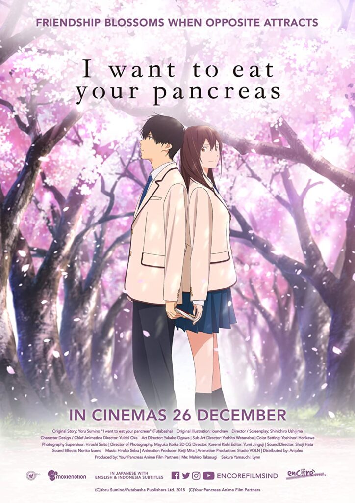 sad romance anime movies